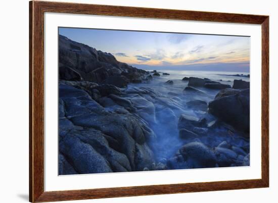 Dawn on Appledore Island, Maine. Isles of Shoals.-Jerry & Marcy Monkman-Framed Premium Photographic Print