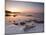 Dawn on Kennack Sands on the Lizard Peninsula in Cornwall, England, United Kingdom, Europe-Julian Elliott-Mounted Photographic Print