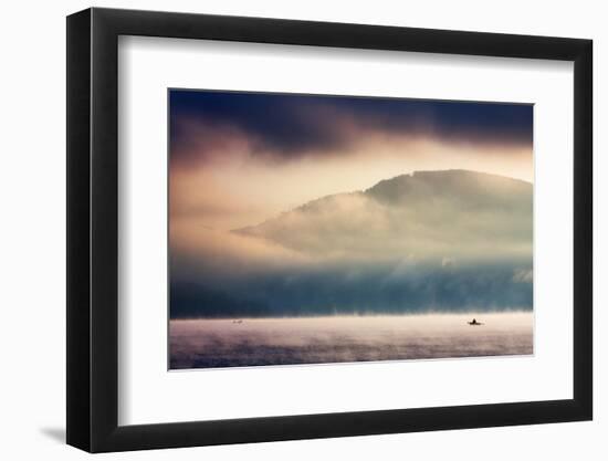 Dawn on the Lake-Marcin Sobas-Framed Photographic Print