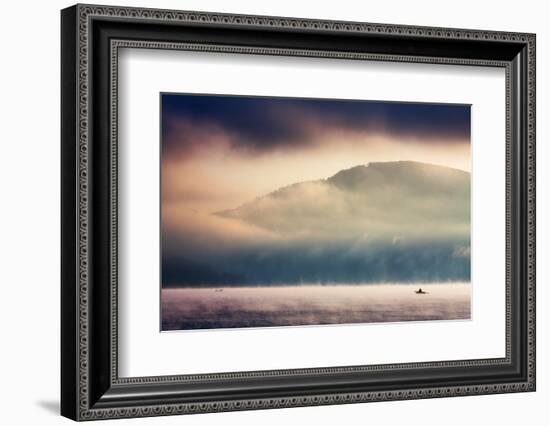 Dawn on the Lake-Marcin Sobas-Framed Photographic Print