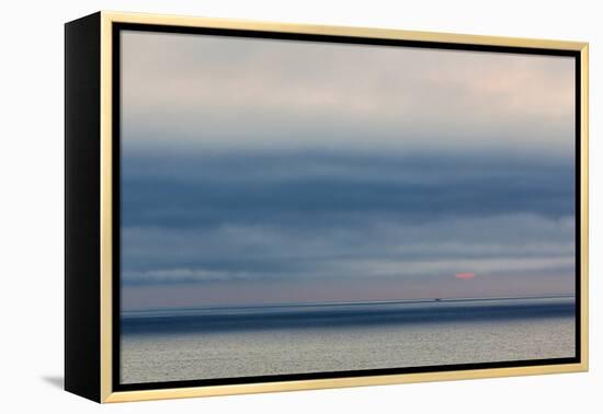 Dawn over the Atlantic Ocean as Seen from the Marconi Station Site, Cape Cod National Seashore-Jerry and Marcy Monkman-Framed Premier Image Canvas