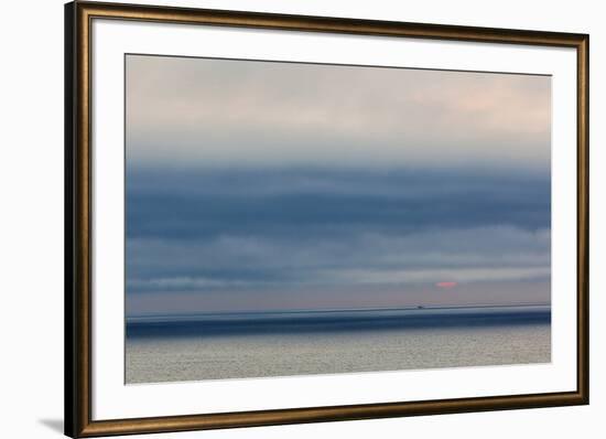 Dawn over the Atlantic Ocean as Seen from the Marconi Station Site, Cape Cod National Seashore-Jerry and Marcy Monkman-Framed Photographic Print