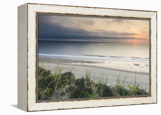 Dawn over the Atlantic Ocean as Seen from the Marconi Station Site, Cape Cod National Seashore-Jerry and Marcy Monkman-Framed Premier Image Canvas