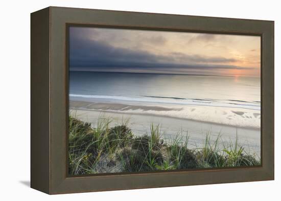 Dawn over the Atlantic Ocean as Seen from the Marconi Station Site, Cape Cod National Seashore-Jerry and Marcy Monkman-Framed Premier Image Canvas