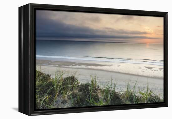 Dawn over the Atlantic Ocean as Seen from the Marconi Station Site, Cape Cod National Seashore-Jerry and Marcy Monkman-Framed Premier Image Canvas