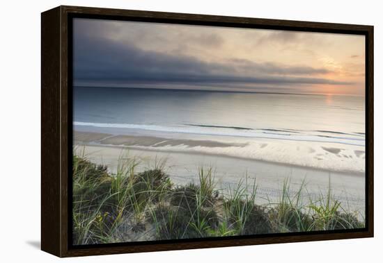 Dawn over the Atlantic Ocean as Seen from the Marconi Station Site, Cape Cod National Seashore-Jerry and Marcy Monkman-Framed Premier Image Canvas