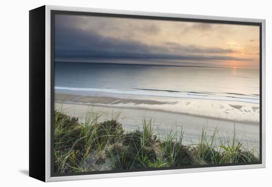 Dawn over the Atlantic Ocean as Seen from the Marconi Station Site, Cape Cod National Seashore-Jerry and Marcy Monkman-Framed Premier Image Canvas