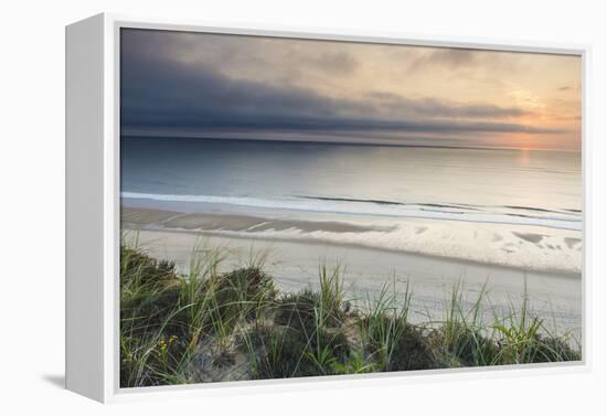 Dawn over the Atlantic Ocean as Seen from the Marconi Station Site, Cape Cod National Seashore-Jerry and Marcy Monkman-Framed Premier Image Canvas
