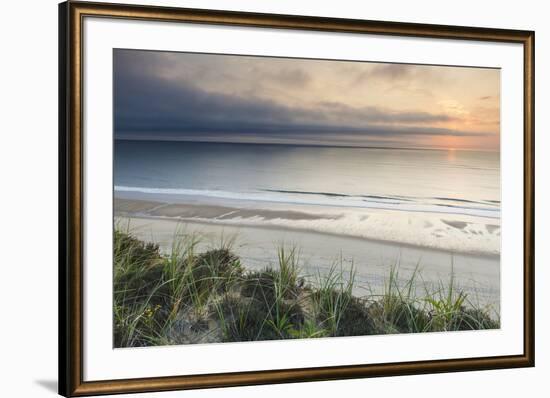 Dawn over the Atlantic Ocean as Seen from the Marconi Station Site, Cape Cod National Seashore-Jerry and Marcy Monkman-Framed Photographic Print