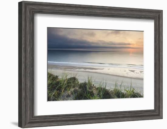 Dawn over the Atlantic Ocean as Seen from the Marconi Station Site, Cape Cod National Seashore-Jerry and Marcy Monkman-Framed Photographic Print