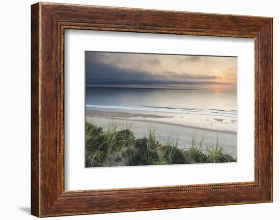 Dawn over the Atlantic Ocean as Seen from the Marconi Station Site, Cape Cod National Seashore-Jerry and Marcy Monkman-Framed Photographic Print