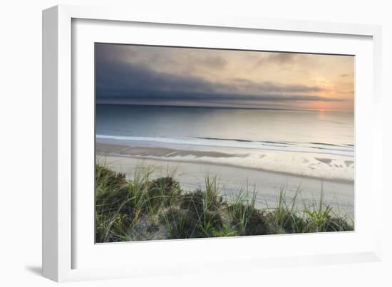 Dawn over the Atlantic Ocean as Seen from the Marconi Station Site, Cape Cod National Seashore-Jerry and Marcy Monkman-Framed Photographic Print