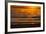 Dawn over the Atlantic Ocean at Wallis Sands SP in Rye, New Hampshire-Jerry & Marcy Monkman-Framed Photographic Print