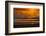 Dawn over the Atlantic Ocean at Wallis Sands SP in Rye, New Hampshire-Jerry & Marcy Monkman-Framed Photographic Print