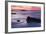 Dawn over the Atlantic Ocean in Rye, New Hampshire. Wallis Sands SP-Jerry & Marcy Monkman-Framed Photographic Print