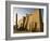 Dawn over the Impressive First Pylon of Luxor Temple, Egypt-Julian Love-Framed Photographic Print