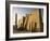 Dawn over the Impressive First Pylon of Luxor Temple, Egypt-Julian Love-Framed Photographic Print