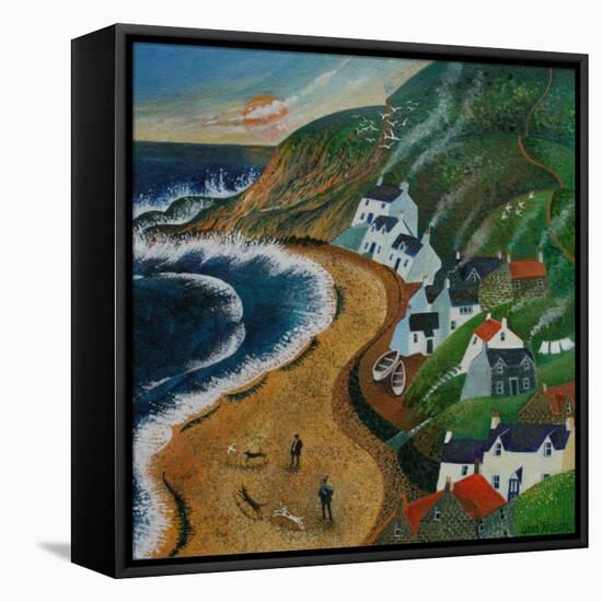 Dawn Patrol-Lisa Graa Jensen-Framed Premier Image Canvas