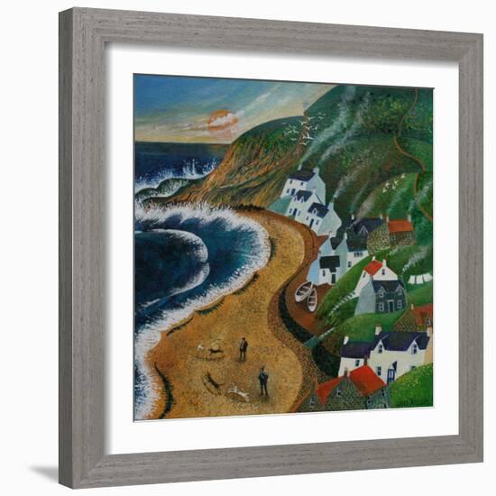 Dawn Patrol-Lisa Graa Jensen-Framed Giclee Print