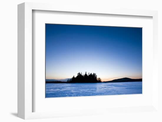Dawn, Second Roach Pond, Medawisla Wilderness Camps, Greenville, Maine-Jerry & Marcy Monkman-Framed Photographic Print