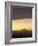 Dawn Sky over Portland and Mt. Hood, Oregon, USA-William Sutton-Framed Photographic Print