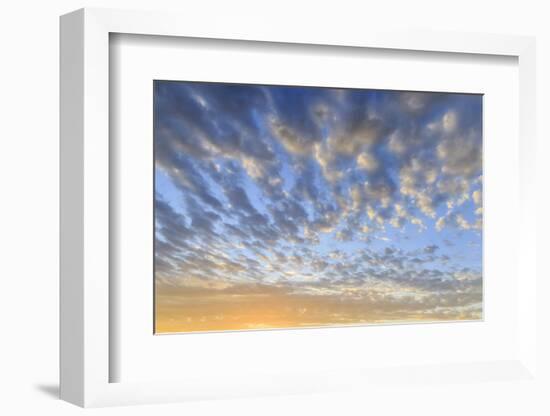 Dawn sky, Sanibel Island, Florida.-William Sutton-Framed Photographic Print