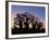 Dawn Sky Silhouettes from Grove of Ancient Baobab Trees, known as Baines' Baobabs, Botswana-Nigel Pavitt-Framed Photographic Print