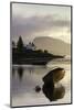 Dawn View of Plockton and Loch Carron Near the Kyle of Lochalsh in the Scottish Highlands-John Woodworth-Mounted Photographic Print