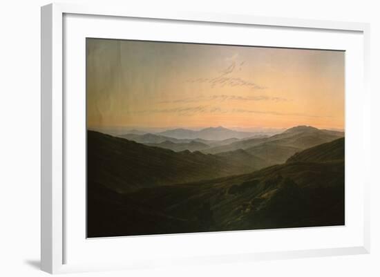 Dawn-Caspar David Friedrich-Framed Giclee Print