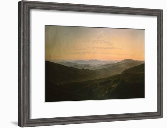 Dawn-Caspar David Friedrich-Framed Giclee Print