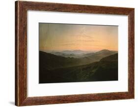 Dawn-Caspar David Friedrich-Framed Giclee Print