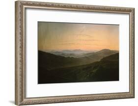 Dawn-Caspar David Friedrich-Framed Giclee Print
