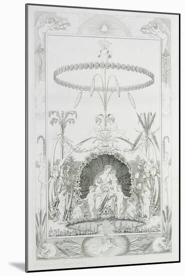 Day, 1805-Philipp Otto Runge-Mounted Giclee Print