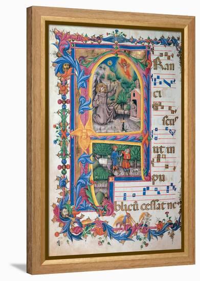 Day and Night Antiphonary From the 6th Sunday After Pentecost To the Advent-null-Framed Premier Image Canvas