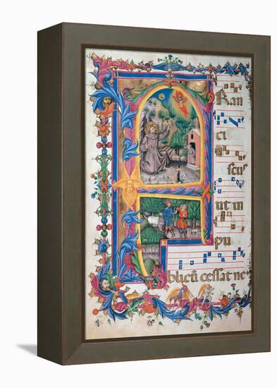 Day and Night Antiphonary From the 6th Sunday After Pentecost To the Advent-null-Framed Premier Image Canvas