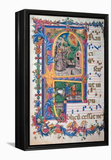 Day and Night Antiphonary From the 6th Sunday After Pentecost To the Advent-null-Framed Premier Image Canvas