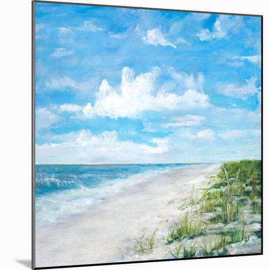 Day At The Beach Square-Julie DeRice-Mounted Art Print