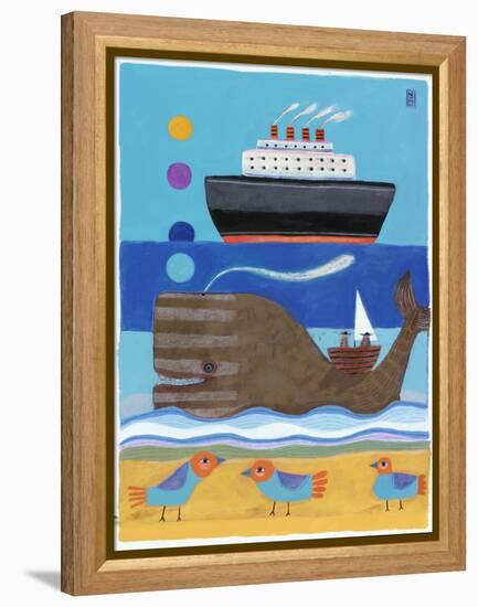 Day at the Beach-Nathaniel Mather-Framed Premier Image Canvas
