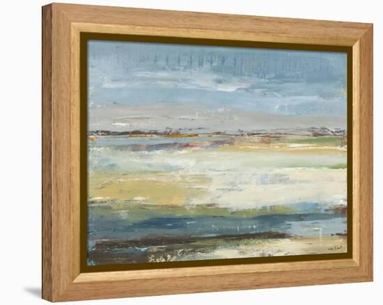 Day at the Beach-Michele Gort-Framed Stretched Canvas