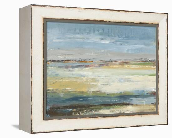 Day at the Beach-Michele Gort-Framed Stretched Canvas