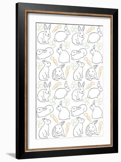 Day Bunnies-Claire Huntley-Framed Giclee Print
