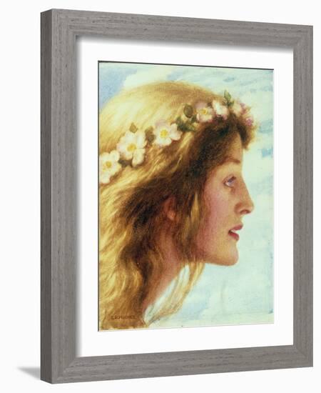 Day, c.1880-85-Edward Robert Hughes-Framed Giclee Print