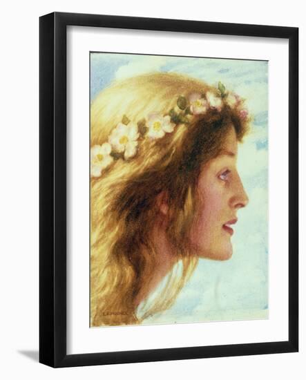 Day, c.1880-85-Edward Robert Hughes-Framed Giclee Print