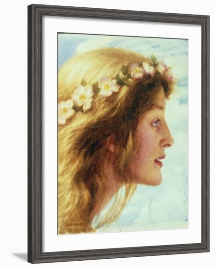 Day, c.1880-85-Edward Robert Hughes-Framed Giclee Print