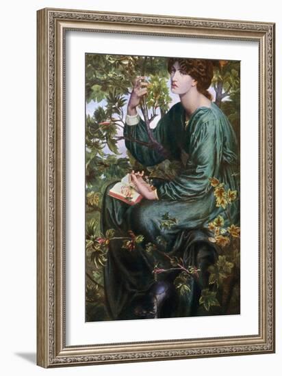 Day Dream, 1880-Dante Gabriel Rossetti-Framed Giclee Print