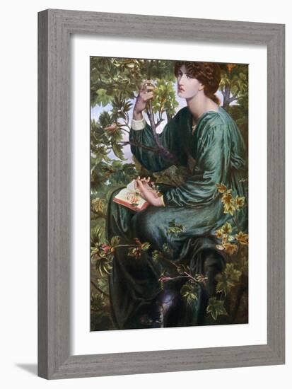 Day Dream, 1880-Dante Gabriel Rossetti-Framed Giclee Print