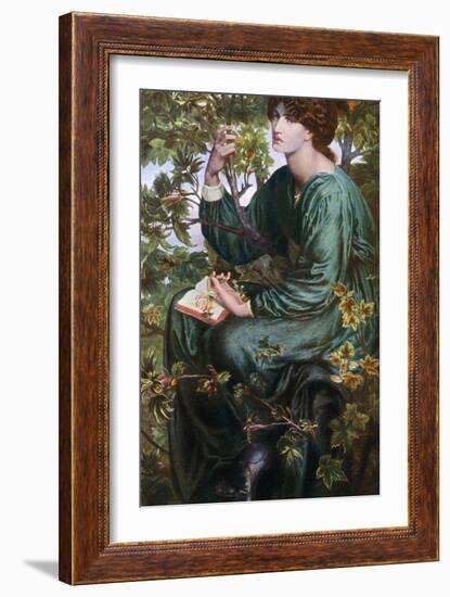 Day Dream, 1880-Dante Gabriel Rossetti-Framed Giclee Print