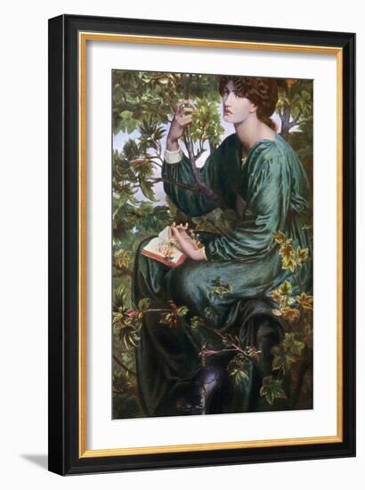 Day Dream, 1880-Dante Gabriel Rossetti-Framed Giclee Print