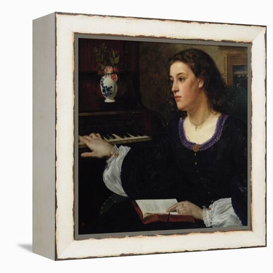 Day Dream-Edward John Poynter-Framed Premier Image Canvas