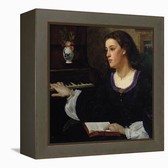 Day Dream-Edward John Poynter-Framed Premier Image Canvas